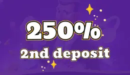 GoldenMister Casino 250% Second Deposit Bonus